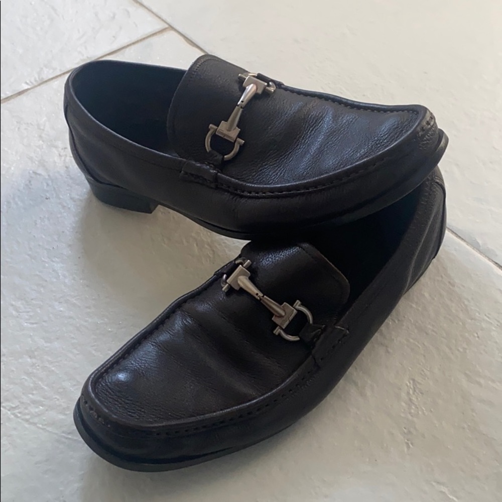 Salvatore Ferragamo Leather Loafers